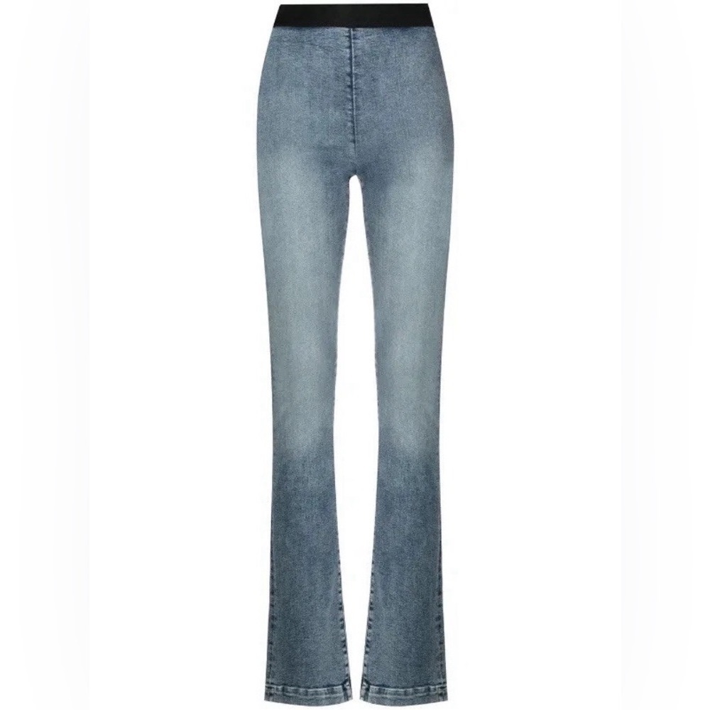 NWT RtA Lais Slim-leg Denim Trousers Sz XS